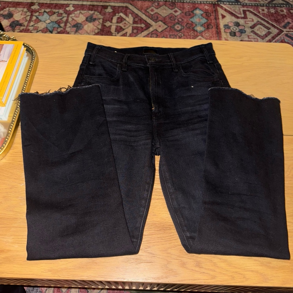 MOTHER Lil Hustler Ankle Gray Jeans, Encounters at Night